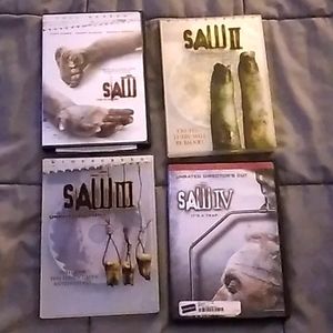 SAW MOVIE SET 1-4